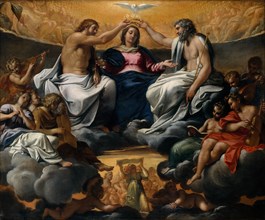 The Coronation of the Virgin, after 1595. Creator: Annibale Carracci.
