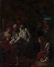 The Burial of Christ, 1595. Creator: Annibale Carracci.