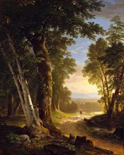 The Beeches, 1845. Creator: Asher Brown Durand.