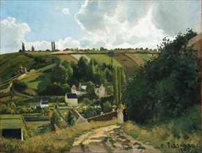 Jalais Hill, Pontoise, 1867. Creator: Camille Pissarro.