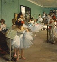 The Dance Class, 1874. Creator: Edgar Degas.