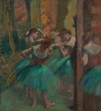 Dancers, Pink and Green, ca. 1890. Creator: Edgar Degas.