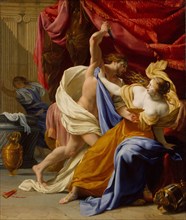 The Rape of Tamar, probably ca. 1640. Creator: Eustache Le Sueur.