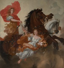 Apollo and Aurora, 1671. Creator: Gerard de Lairesse.