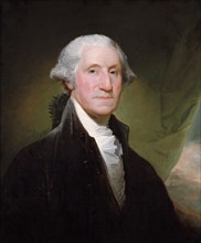 George Washington, begun 1795. Creator: Gilbert Stuart.
