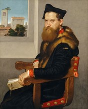 Bartolomeo Bonghi (died 1584), shortly after 1553. Creator: Giovanni Battista Moroni.