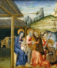 The Adoration of the Magi, ca. 1460. Creator: Giovanni di Paolo.