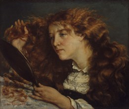 Jo, La Belle Irlandaise, 1865-66. Creator: Gustave Courbet.
