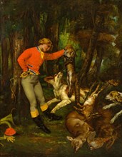 After the Hunt, ca. 1859. Creator: Gustave Courbet.