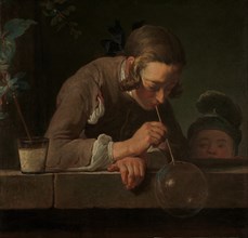 Soap Bubbles, ca. 1733-34. Creator: Jean-Simeon Chardin.