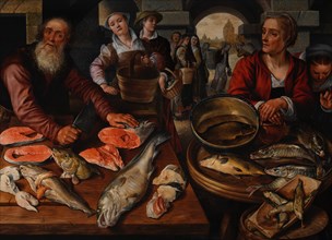 Fish Market, 1568. Creator: Joachim Beuckelaer.