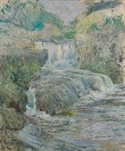 Waterfall, ca. 1889-91. Creator: John Henry Twachtman.