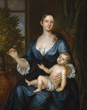 Mrs. Francis Brinley and Her Son Francis, 1729. Creator: John Smibert.
