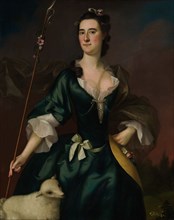 Mary Sylvester, 1754. Creator: Joseph Blackburn.