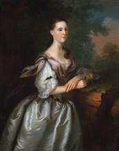 Mrs. Samuel Cutts, ca. 1762-63. Creator: Joseph Blackburn.