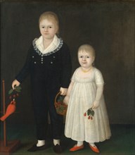 Edward and Sarah Rutter, ca. 1805. Creator: Joshua Johnson.