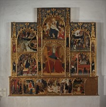 Retable with Scenes from the Life of Saint Andrew, ca. 1420-30. Creator: Master of Roussillon.