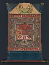 Mandala of Raktayamari, late 14th century. Creator: Mikyo Dorje.
