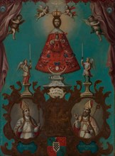 The Virgin of El Camino with St. Fermín and St. Saturnino, 1773. Creator: Nicolás Enríquez.