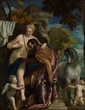 Mars and Venus United by Love, 1570s. Creator: Paolo Veronese.