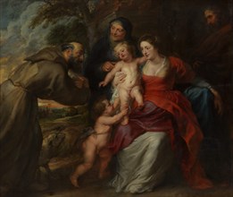 The Holy Family with Saints Francis and Anne and the Infant Saint John the Baptist, 1630s. Creator: Peter Paul Rubens.