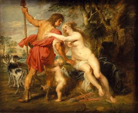 Venus and Adonis, probably mid-1630s. Creator: Peter Paul Rubens.