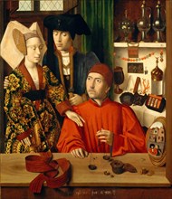 A Goldsmith in his Shop, 1449. Creator: Petrus Christus.
