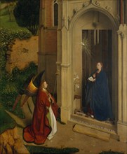 The Annunciation, ca. 1450. Creator: Petrus Christus.