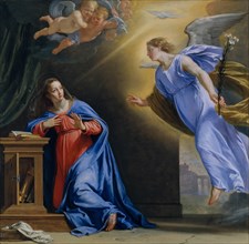 The Annunciation, ca. 1644. Creator: Philippe de Champaigne.
