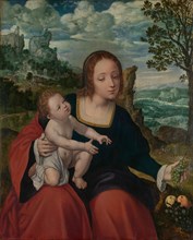 The Rest on the Flight into Egypt, ca. 1540. Creator: Follower of Quentin Metsys.