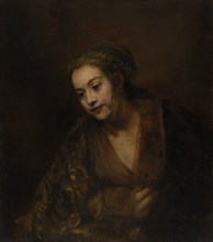 Hendrickje Stoffels (1626-1663), mid-1650s. Creator: Rembrandt Harmensz van Rijn.