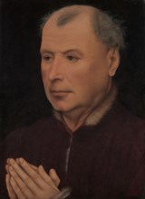 Man in Prayer, ca. 1430-35. Creator: Workshop of Robert Campin.