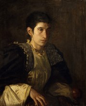Signora Gomez d'Arza, 1901-2. Creator: Thomas Eakins.
