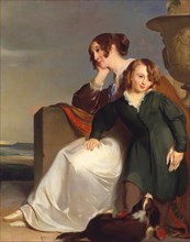 Mother and Son, 1840. Creator: Thomas Sully.
