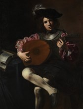 Lute Player, ca. 1625-26. Creator: Valentin de Boulogne.