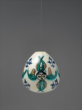 Egg-Shaped Ornament, mid-18th century. Creator: Unknown.