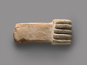 Miniature corbel in the shape of a hand, ca. 883-859 B.C. Creator: Unknown.