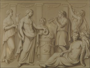 Ceremonial Scene, 1765-66. Creator: Adam Partnership.
