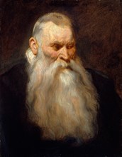 Study Head of an Old Man with a White Beard, ca. 1617-20. Creator: Anthony van Dyck.