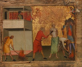 Saint Reparata Tortured with Red-Hot Irons. Creator: Bernardo Daddi.
