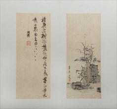 Landscapes, Figures, and Flowers, dated 1618-22. Creator: Chen Hongshou.