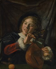 Boy with a Lute, ca. 1625. Creator: Frans Hals.