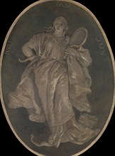 Prudence, 1760. Creator: Workshop of Giovanni Battista Tiepolo.
