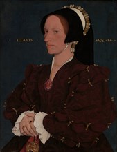 Lady Lee (Margaret Wyatt, born about 1509), early 1540s. Creator: Workshop of Hans Holbein the Younger.