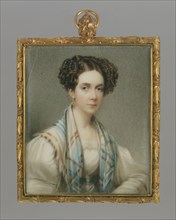 Portrait of a Lady, ca. 1825. Creator: Henry Inman.