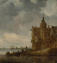 Country House near the Water, 1646. Creator: Jan van Goyen.