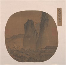 Landscape with Temple. Creator: Unknown.