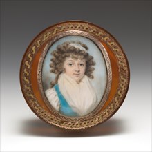Box with portrait of a woman, ca. 1780. Creator: Unknown.