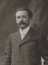 Portrait of the Composer Xavier Leroux (1863-1919), c. 1910. Creator: Anonymous.