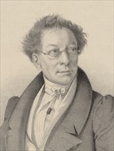 Portrait of the composer Anton Liste (1772-1832). Creator: Scheuchzer, Caspar (1808-1874).